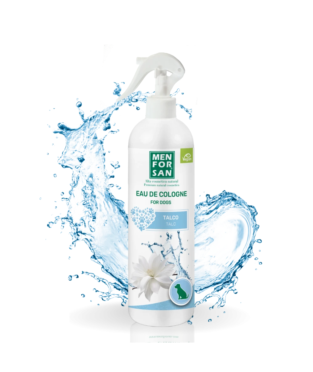Eau de cologne talcum for dogs 500ml | Menforsan