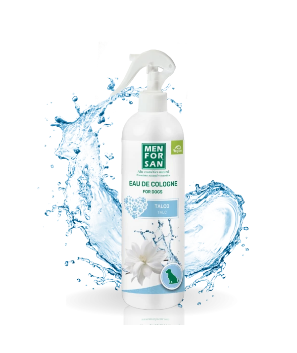 Eau de cologne talcum for dogs 500ml | Menforsan