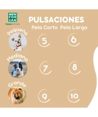 Garrafa de 5L champu perros pelo marrón