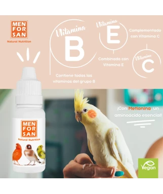 Alimento complementario canto para aves | 30ml