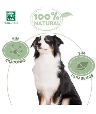 Champú hidratante para perros 300ml | Repara pelajes resecos o deteriorados | Menforsan