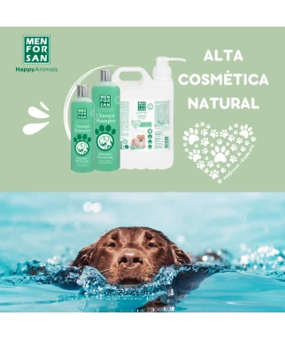 Champú hidratante para perros 300ml | Repara pelajes resecos o deteriorados | Menforsan
