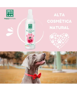 Agua de colonia para perros 125ml | Cereza | Menforsan