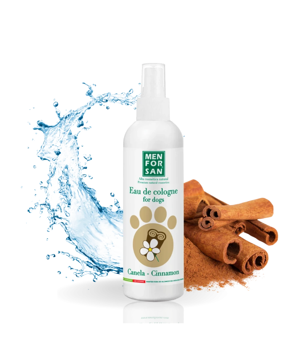 Eau de cologne cinnamon for dogs 125ml | Menforsan