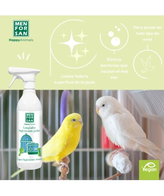 Cage hygienizer cleaner 750ml | Menforsan