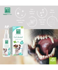 Tooth gel for dogs 60ml | MENFORSAN