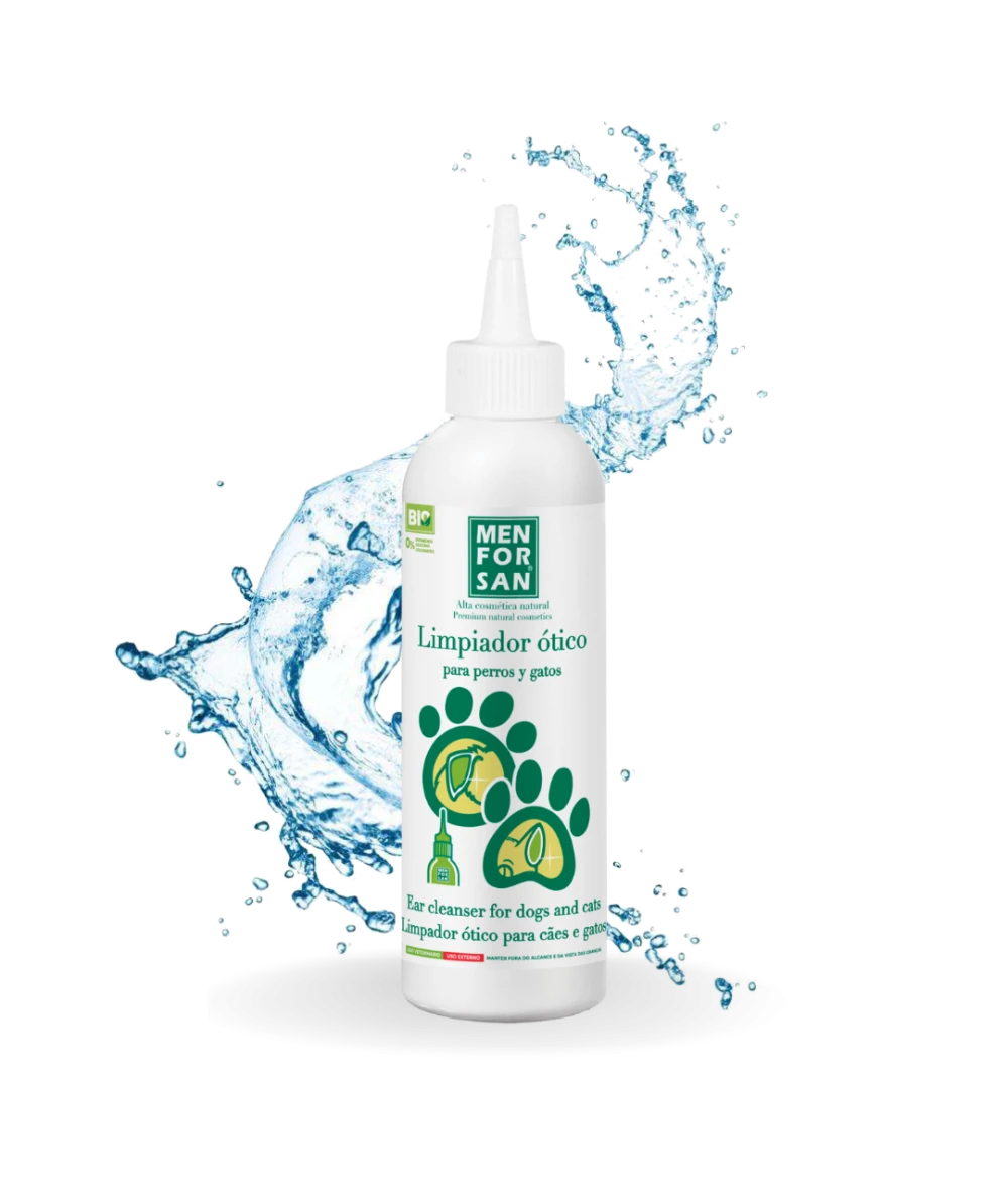 Limpiador de orejas para perros y gatos | Menforsan