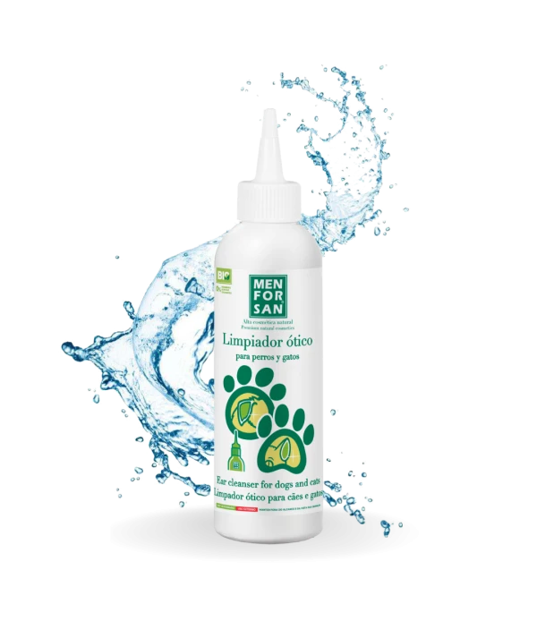 Limpiador de orejas para perros y gatos | Menforsan Limpiador de orejas para perros y gatos | Menforsan