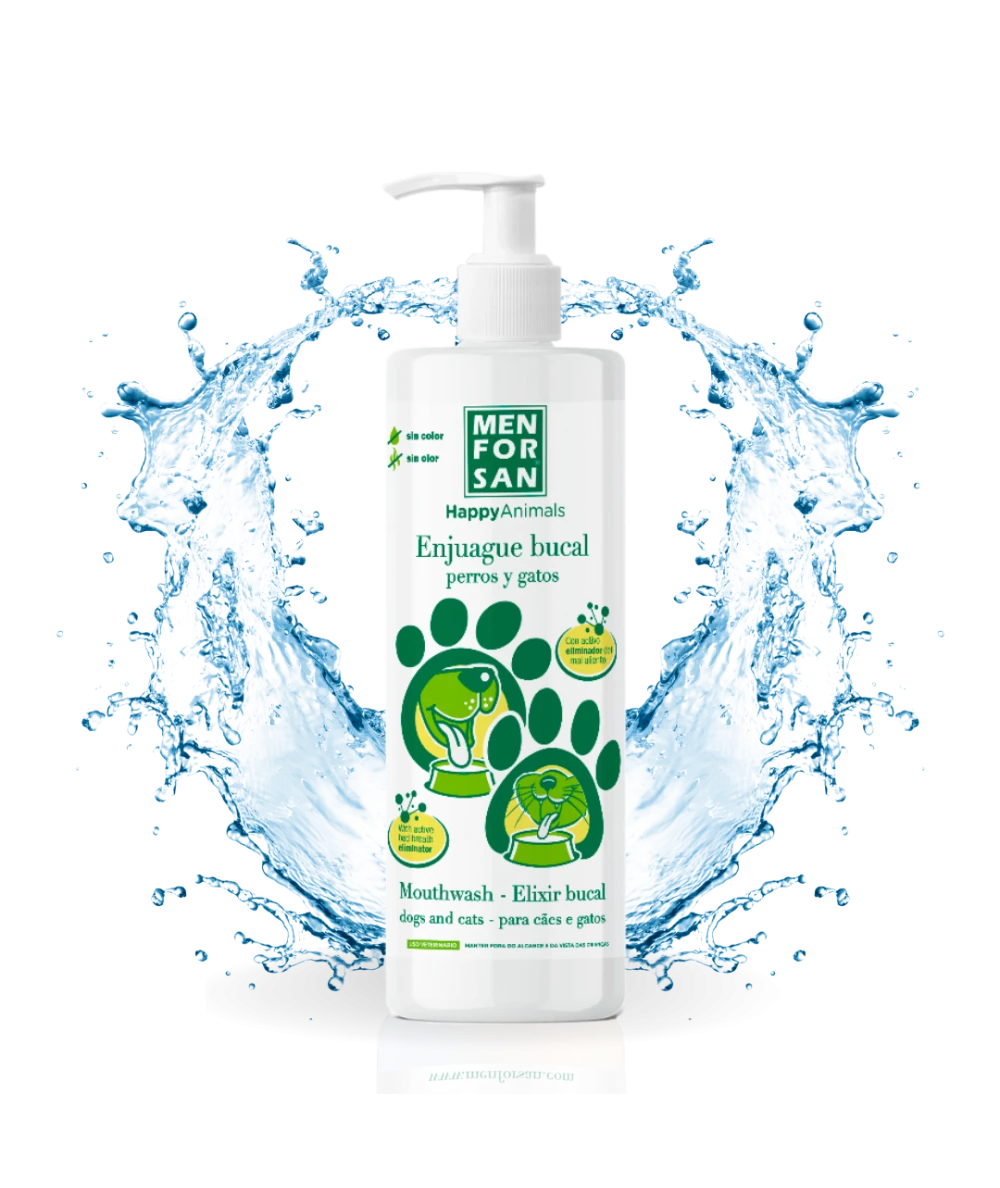 Enjuague bucal para perros 500ml | Menforsan