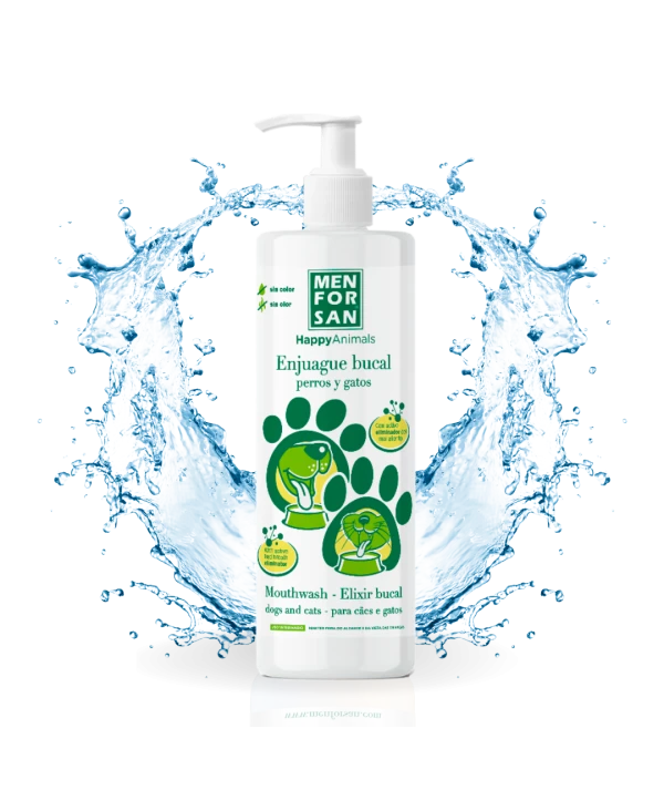 Enjuague bucal para perros 500ml | Menforsan