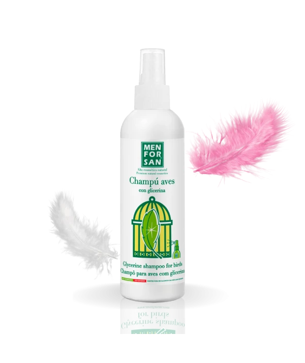 Glycerin shampoo for birds 125ml | Con Glicerina | Menforsan