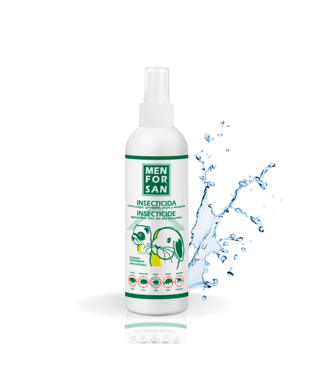 Insecticide for rodents, ferrets and rabbits enviroment 250ml| Menforsan