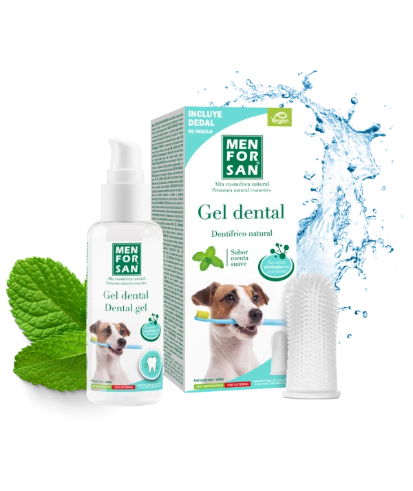 Tooth gel for dogs 60ml | MENFORSAN