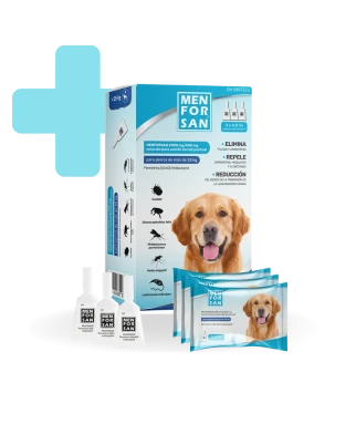 MENFORSAN® Pipetas antiparasitarias para perros de más de 25kg