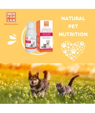 Complementary feed sensitive skin for dogs 120ml | Menforsan