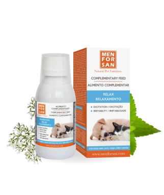 Complementary Feed relaxing for dogs 120ml| Menforsan