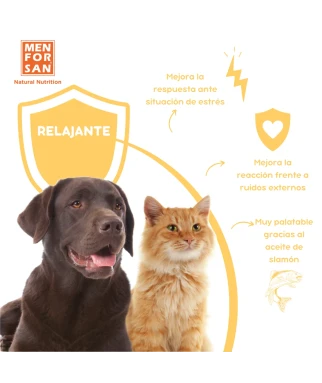 Alimento complementario anti estrés para perros 120ml | Menforsan