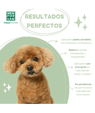 Champú Ecológico para perros | Fórmula 100% biodegradable | Menforsan