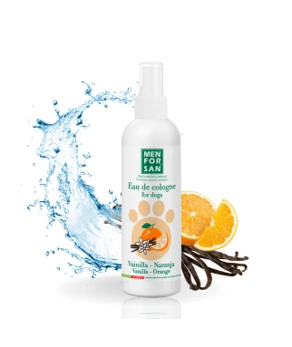 Eau de cologne vanilla&orange for dogs 125ml| Menforsan