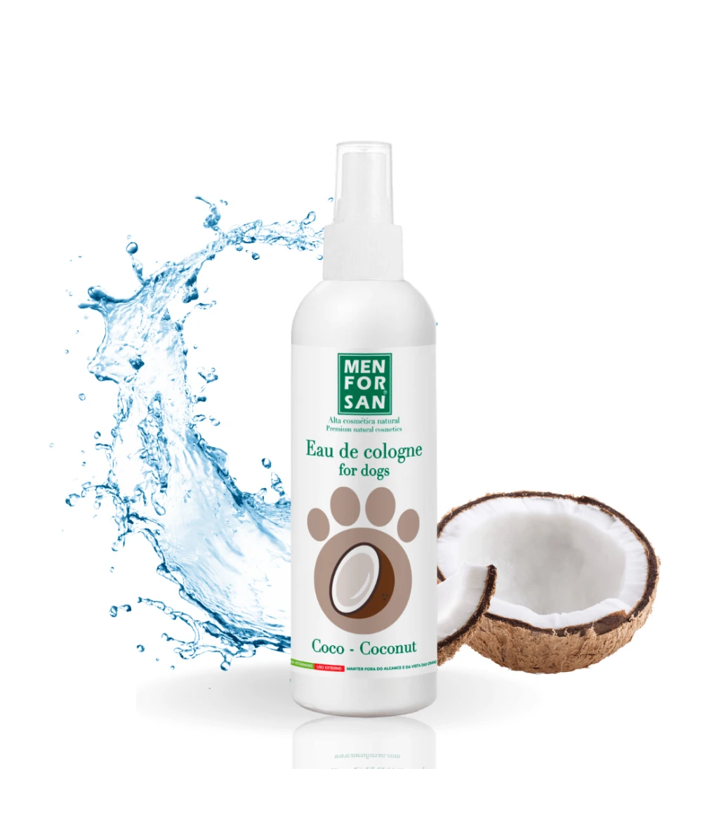Eau de cologne coconut for dogs 125ml | Menforsan