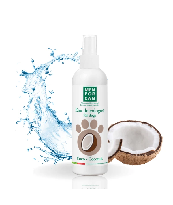 Eau de cologne coconut for dogs 125ml | Menforsan