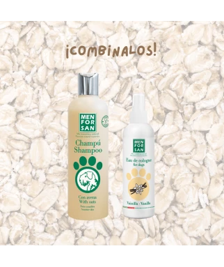 Eau de cologne vanilla for dogs 125ml | Menforsan