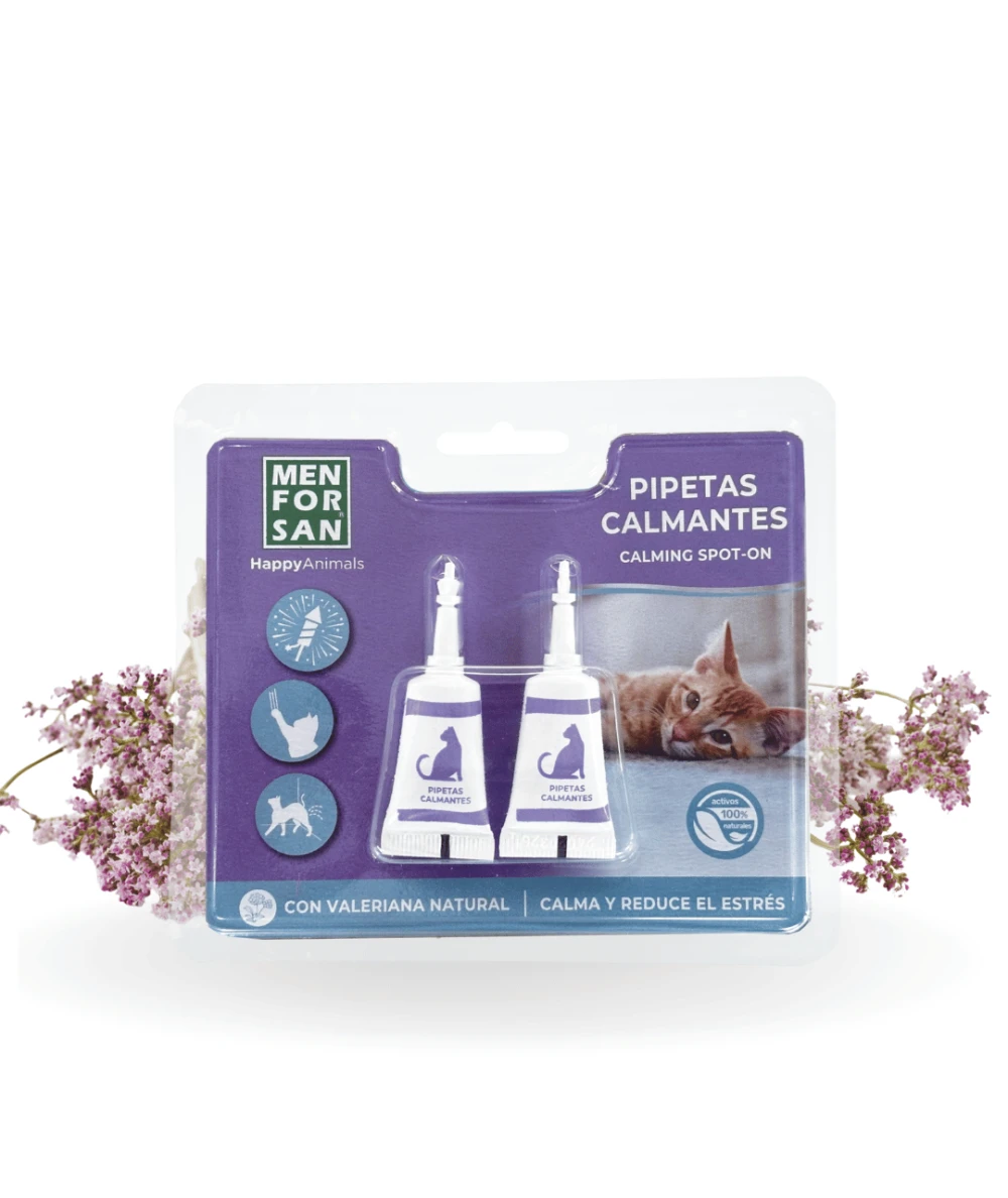 Pipetas calmantes para gatos (2 unidades)