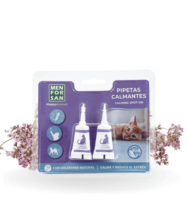 Pipetas calmantes para gatos (2 unidades)