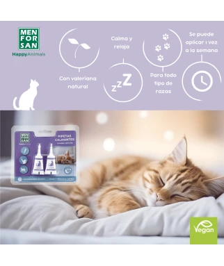 Calming spot-ons for cats (2 units)