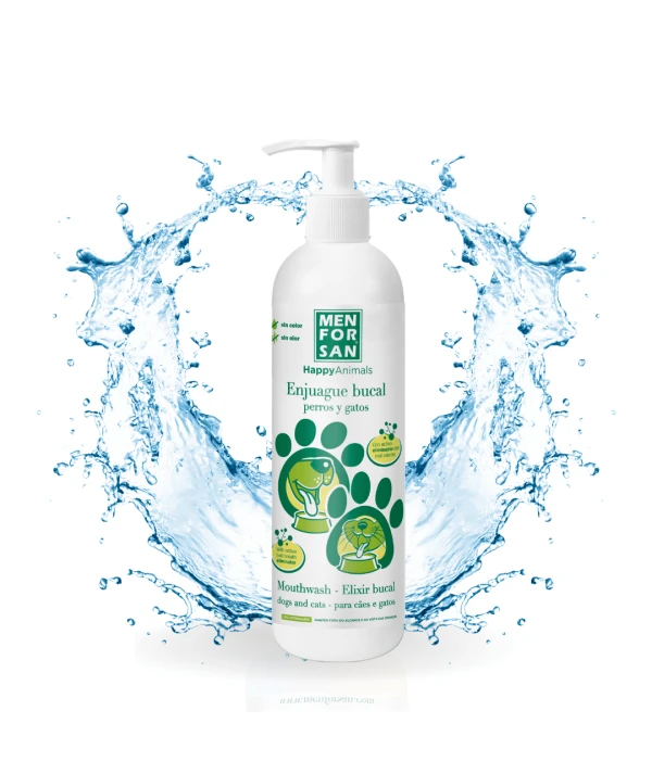 Enjuague bucal para perros 500ml | Menforsan