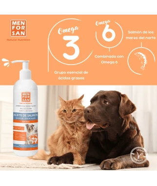 Aceite de salmón para perros y gatos 500ml