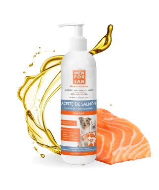 Aceite de salmón para perros y gatos 500ml