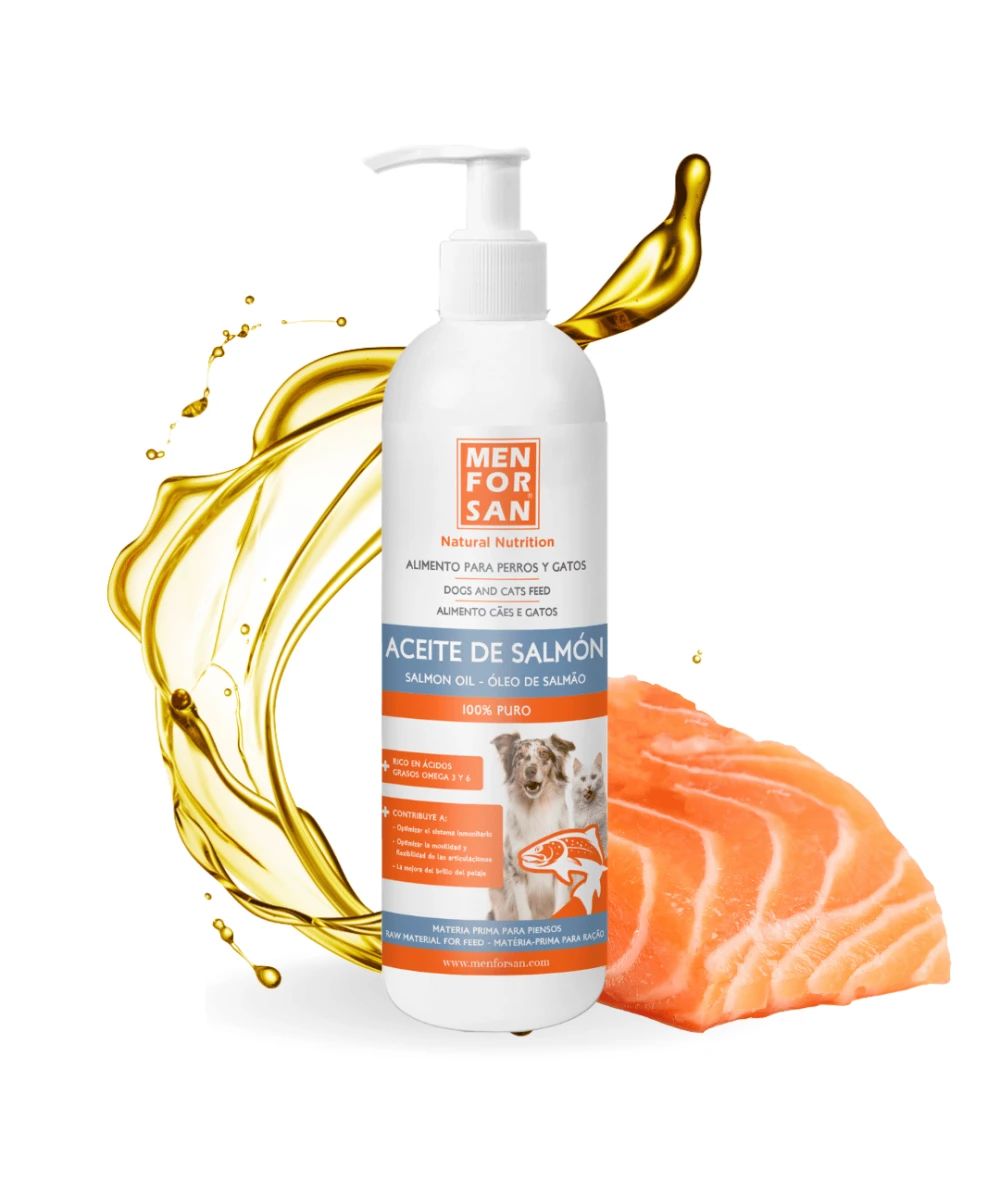 Aceite de salmón para perros y gatos 500ml
