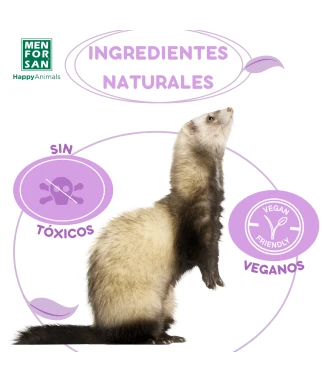 Spray repelente de insectos para roedores, conejos y hurones 125ml | Menforsan