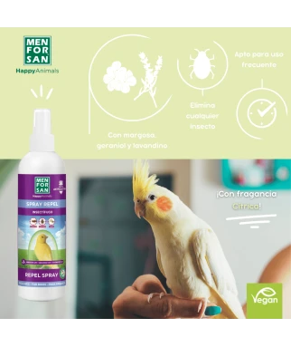 Anti-insect spray for birds | Menforsan
