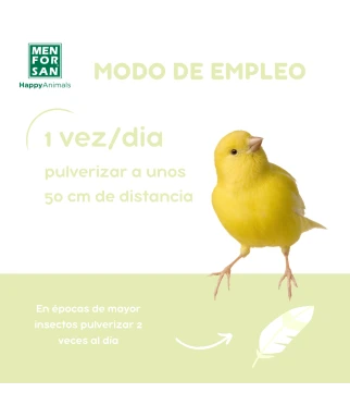 Spray repelente de insectos para pájaros 250ml | Menforsan