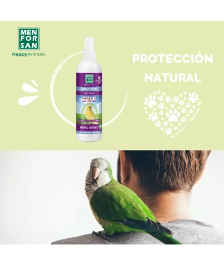 Spray repelente de insectos para pájaros 250ml | Menforsan