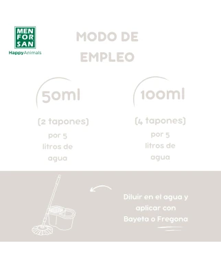 Total 10 | Limpiasuelos insecticida 1L | Menforsan