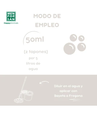 Disinfectant cleaner BP2 1L | Menforsan