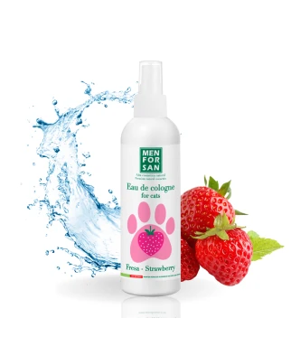 Eau de cologne strawberry for cats | Menforsan