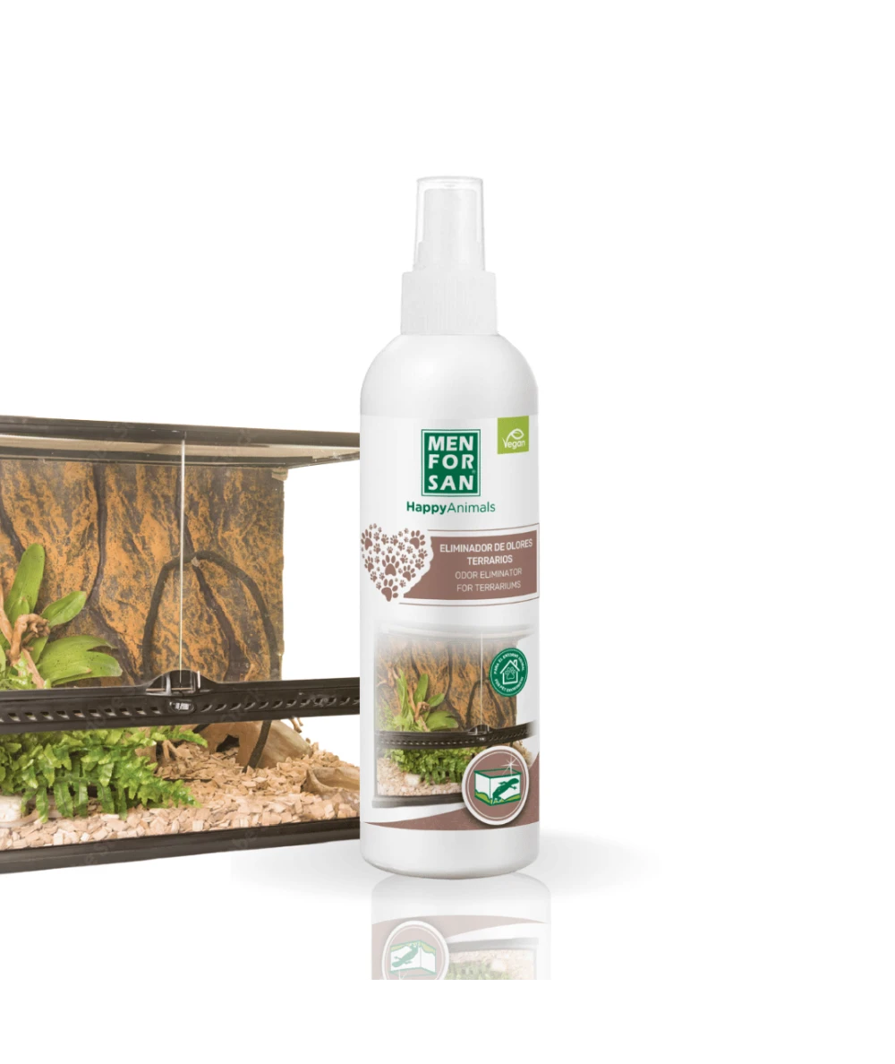 Eliminador de olores terrarios 250ml | Menforsan