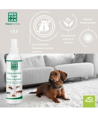 Spray Antiparasitario hogar 250ml | Menforsan
