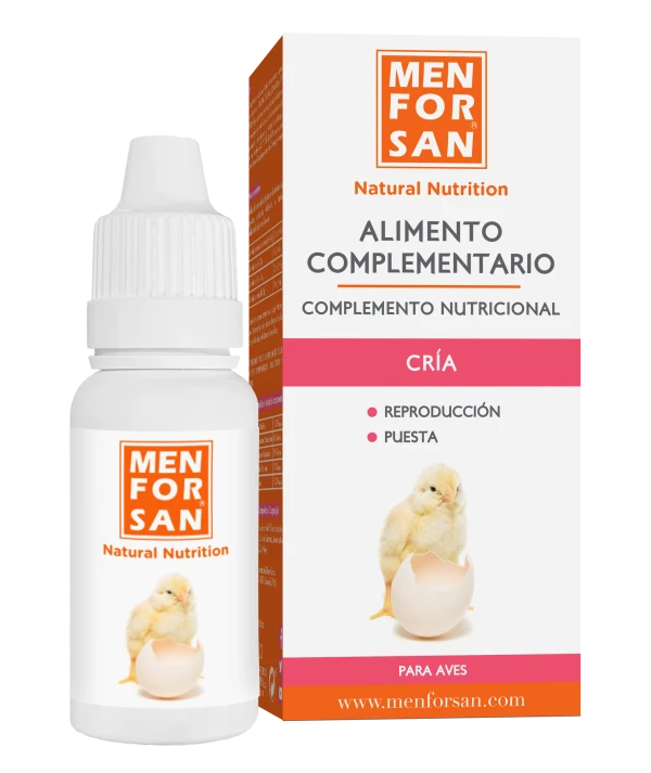 Alimento complementario aves cría | 30ml