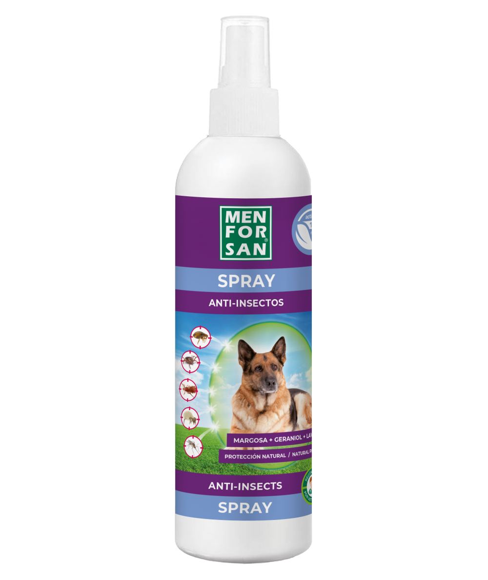 Spray anti-insectos para perros | Menforsan