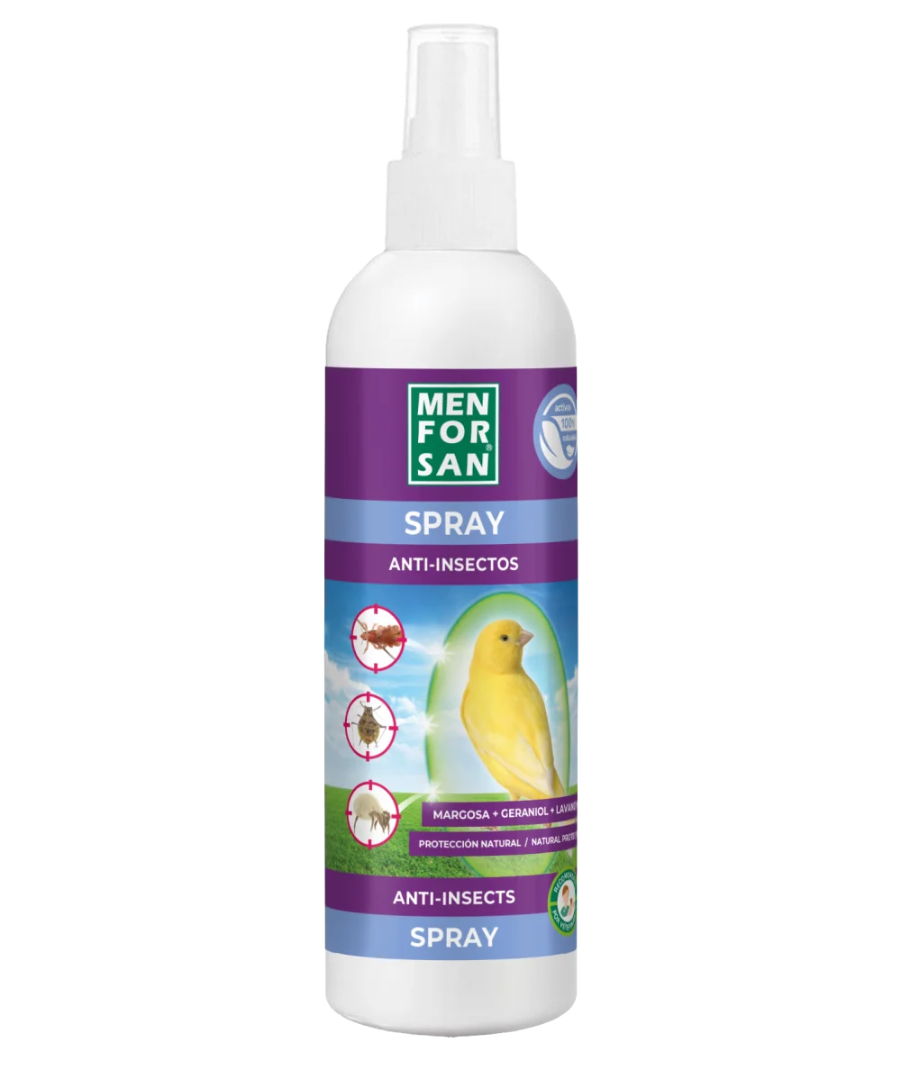 Anti-insect spray for birds | Menforsan