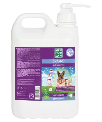 Champú Anti Insectos 5L para perros | Elimina todos los insectos en un lavado | Menforsan