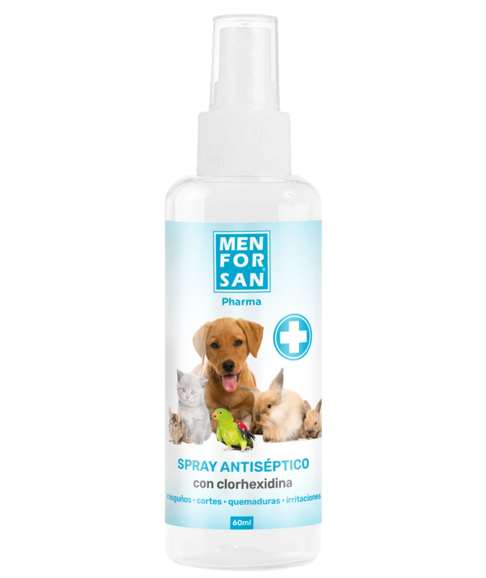 Spray antiséptico con clorhexidina 60ml | Menforsan