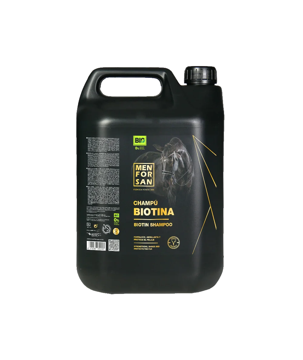 Biotin shampoo for horse 5L | Menforsan