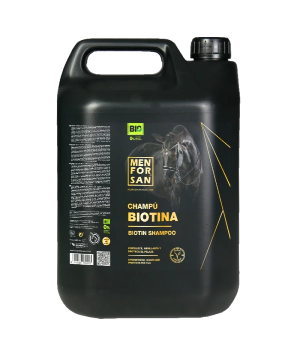 Biotin shampoo for horse 5L | Menforsan